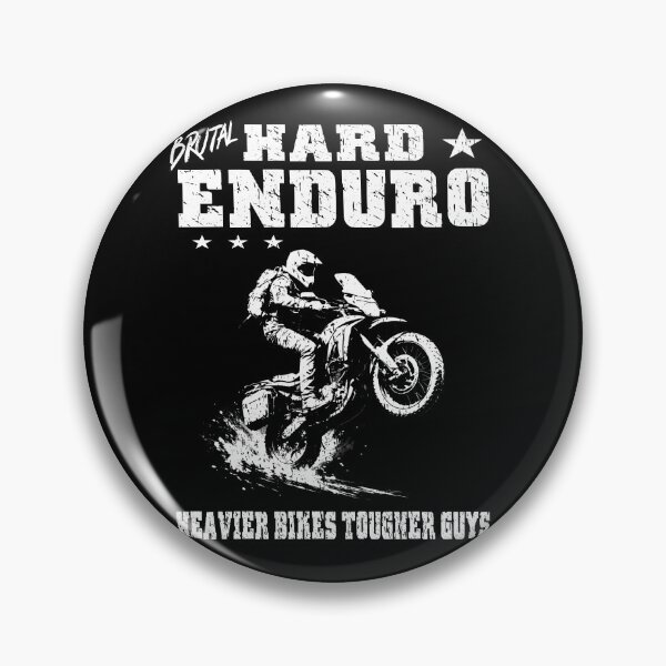 Item preview, Brutal Hard Enduro Heavier Bikes Tougher Guys Extreme Motorcycle Motorsport Hard Enduro Riders and Fans Adventure bikes  designed and sold by Jt41.