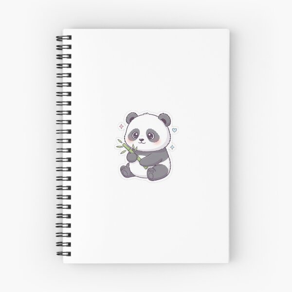 Item preview, Cute Panda with Bamboo ?? | Kawaii Sticker Design designed and sold by Sarvionstudio.