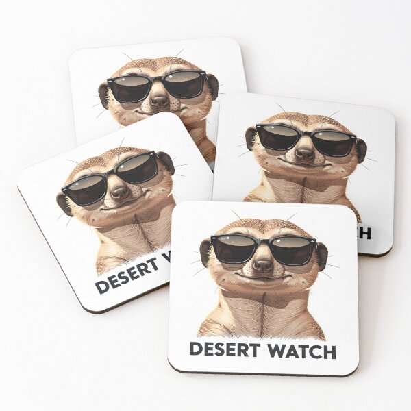 Item preview, Desert Watch Meerkat designed and sold by SurajDesigns.