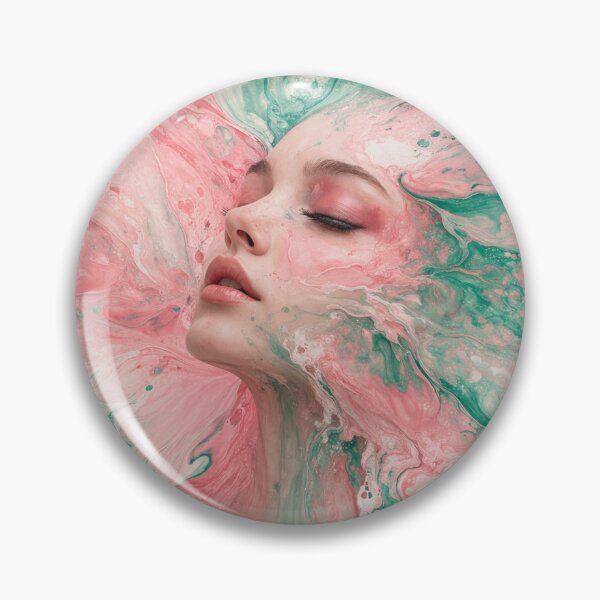 Item preview, Fluid female portrait designed and sold by AndreBarnard.