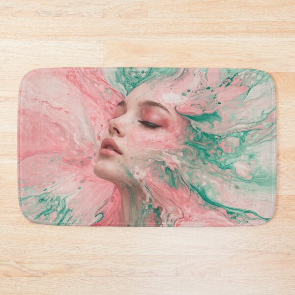 Item preview, Fluid female portrait designed and sold by AndreBarnard.