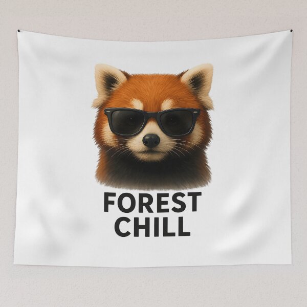 Item preview, Forest Chill Red Panda designed and sold by SurajDesigns.