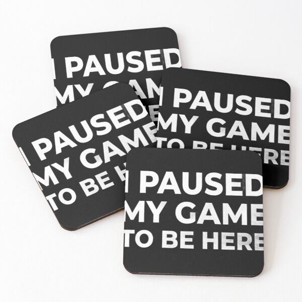 Item preview, Gamer Life: I Paused My Game To Be Here designed and sold by Sarvionstudio.