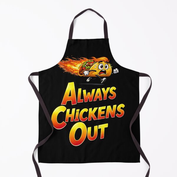 Item preview, Trump Always Chickens Out Funny Taco Political Satire designed and sold by CoolCrazyQuirky.
