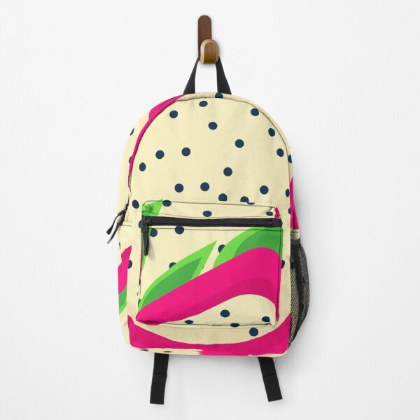 Item preview, Cute Dragon Fruit Slice Seamless Pattern Design designed and sold by NadDot.