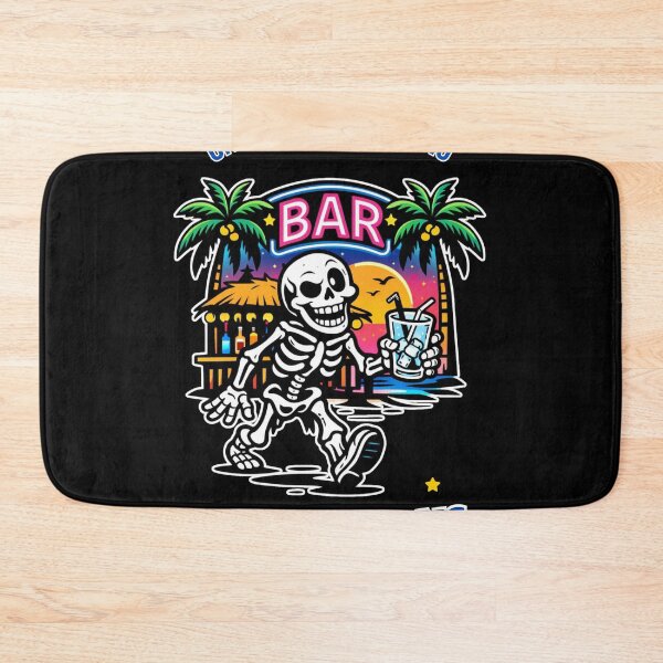 Item preview, On My Way To Making Bar Bad Decisions – Funny Skeleton Beach Party Shirt designed and sold by Artur-GrafiTee.