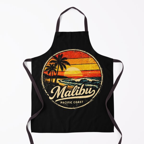 Item preview, Malibu Sunset Beach Retro Vintage Surf Pacific Coast designed and sold by JerdbordinShop.