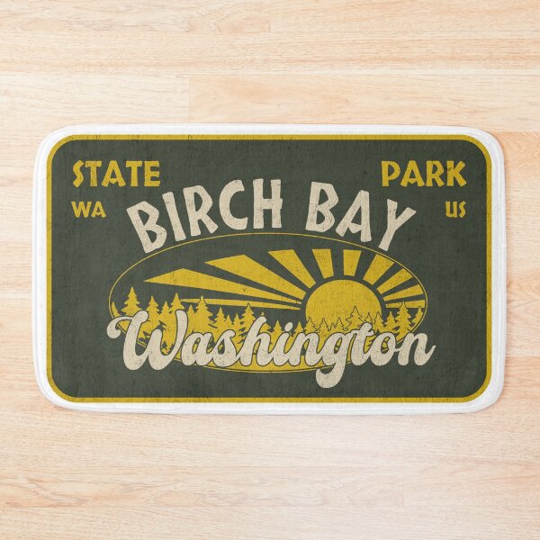 Item preview, Birch Bay State Park, Washington, badge design designed and sold by Wanderful-roads.