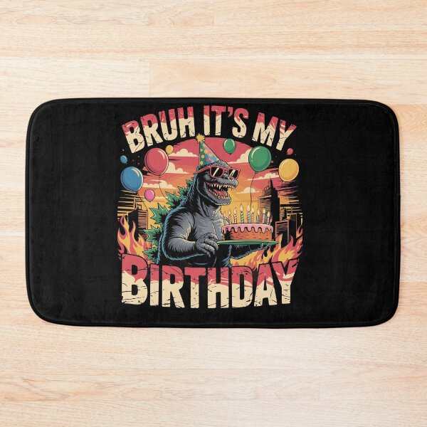 Item preview, Kaiju Birthday Party Japan Monster Dinosuar It's My Birthday designed and sold by Dressed For  Duty.