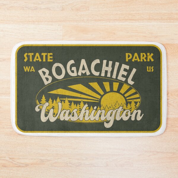 Item preview, Bogachiel State Park, Washington, badge design designed and sold by Wanderful-roads.