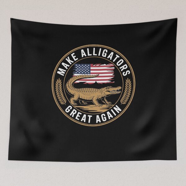 Item preview, Make Alligator Great Again Political Humor Funny designed and sold by Dressed For  Duty.