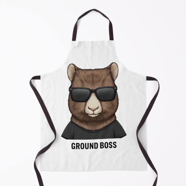 Item preview, Ground Boss Wombat designed and sold by SurajDesigns.