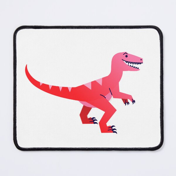 Item preview, Cute Red Raptor Dinosaur designed and sold by berserki_.