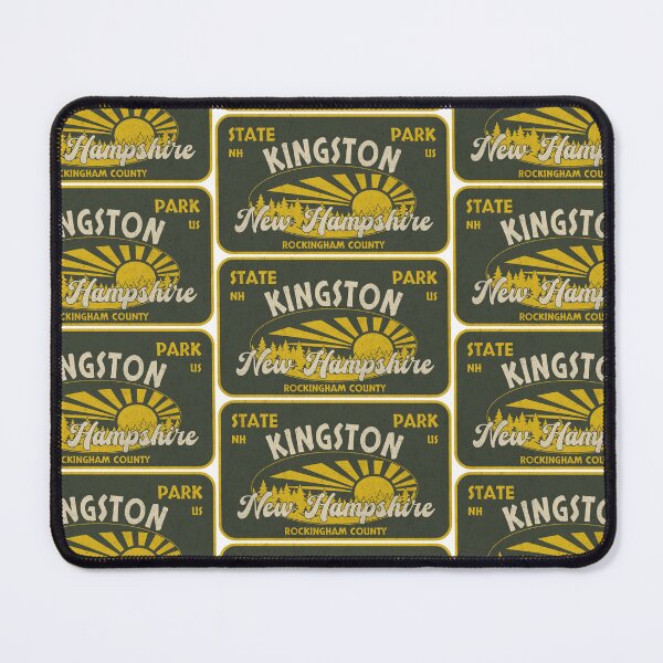 Item preview, Kingston State Park, Rockingham County, New Hampshire, badge design designed and sold by Wanderful-roads.