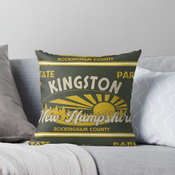 Item preview, Kingston State Park, Rockingham County, New Hampshire, badge design designed and sold by Wanderful-roads.