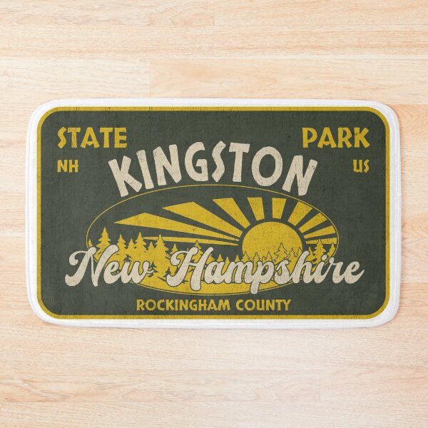 Artikelvorschau, Kingston State Park, Rockingham County, New Hampshire, Abzeichendesign entworfen und verkauft von Wanderful-roads.