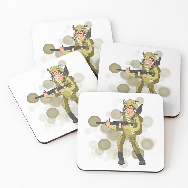 Item preview, Soldier in Cartoon Style - Aesthetic Illustration designed and sold by iamKRUK.