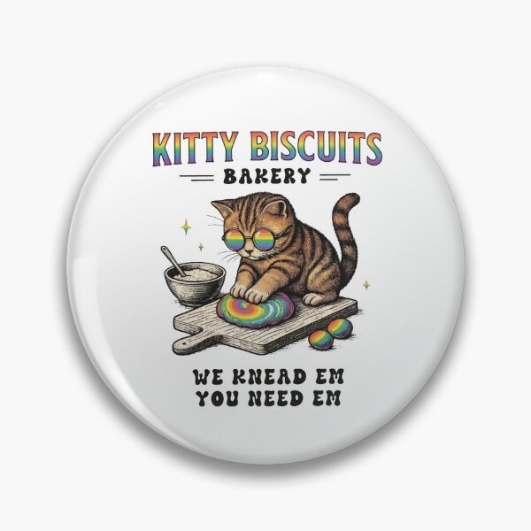 Item preview, Kitty Biscuits Bakery We Knead Em You Need Em designed and sold by sawczy-shop.