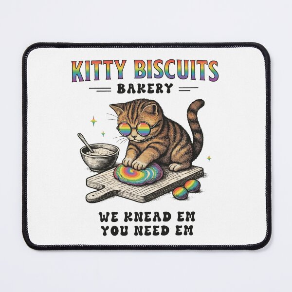 Item preview, Kitty Biscuits Bakery We Knead Em You Need Em designed and sold by sawczy-shop.