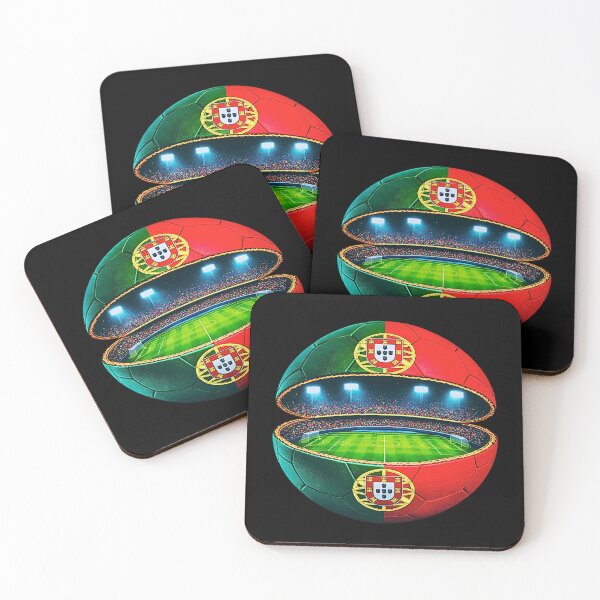 Item preview, Portugal Football Stadium Ball Design  designed and sold by FunToTheFullest.