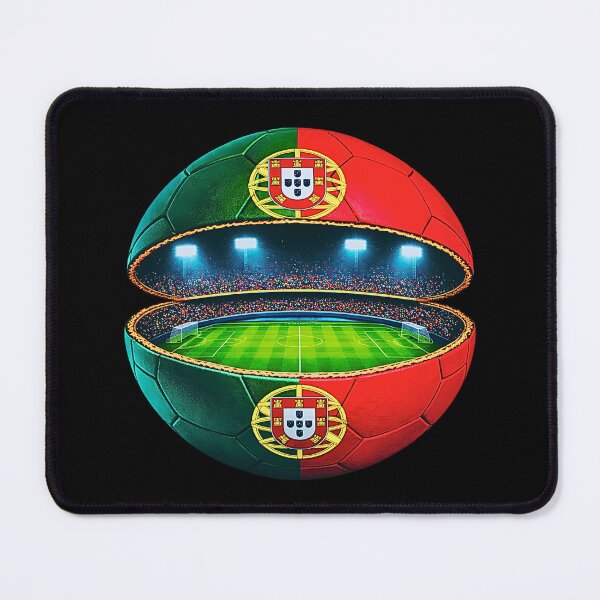 Item preview, Portugal Football Stadium Ball Design designed and sold by FunToTheFullest.