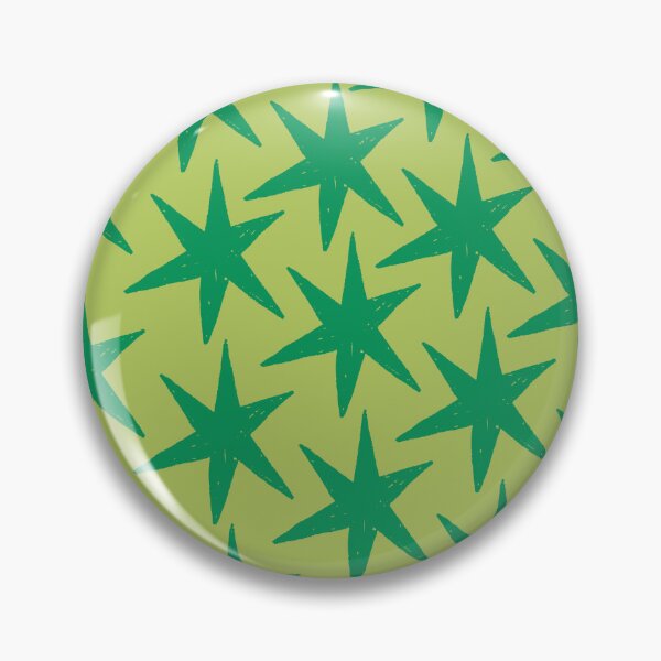 Item preview, Green stars designed and sold by Raya Z.