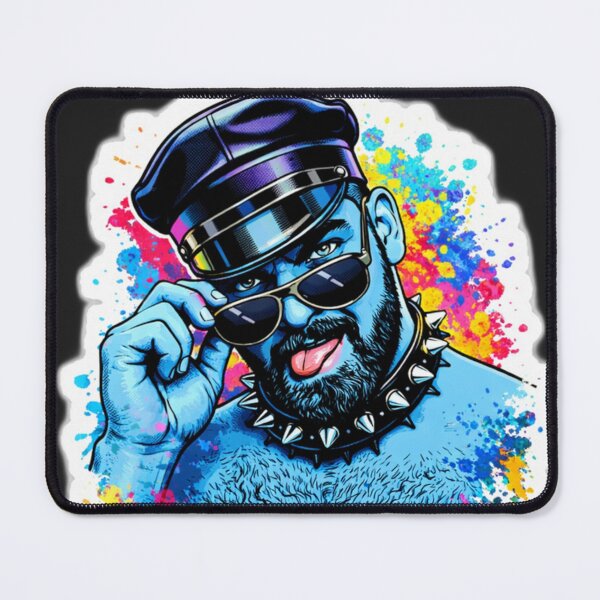 Item preview, Leather Daddy Taste The Power Gay Pride Graphic Art Design designed and sold by ItsAKinkThing.