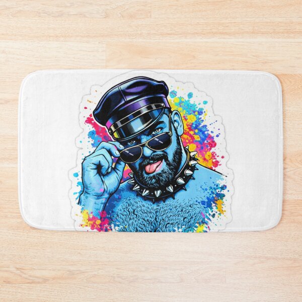 Item preview, Leather Daddy Taste The Power Gay Pride Graphic Art Design designed and sold by ItsAKinkThing.