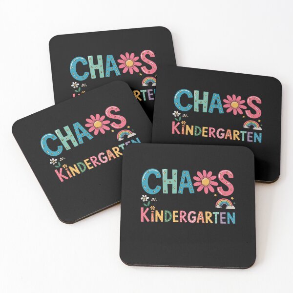 Item preview, Groovy Some Call It Chaos We Call It Kindergarten Teachers designed and sold by Dressed For  Duty.