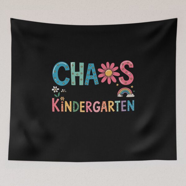 Item preview, Groovy Some Call It Chaos We Call It Kindergarten Teachers designed and sold by Dressed For  Duty.