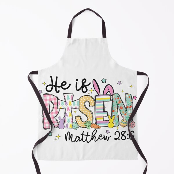 Item preview, He Is Risen Cute Easter Bunny Christian Scripture Spring Celebration Design designed and sold by IsoldeCeleste.