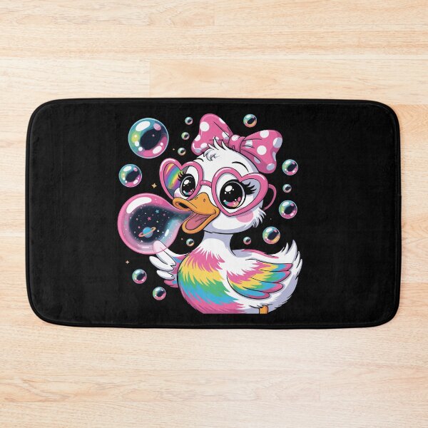 Item preview, Cool Rainbow Duck with Sunglasses Bubblegum Animal designed and sold by Dressed For  Duty.