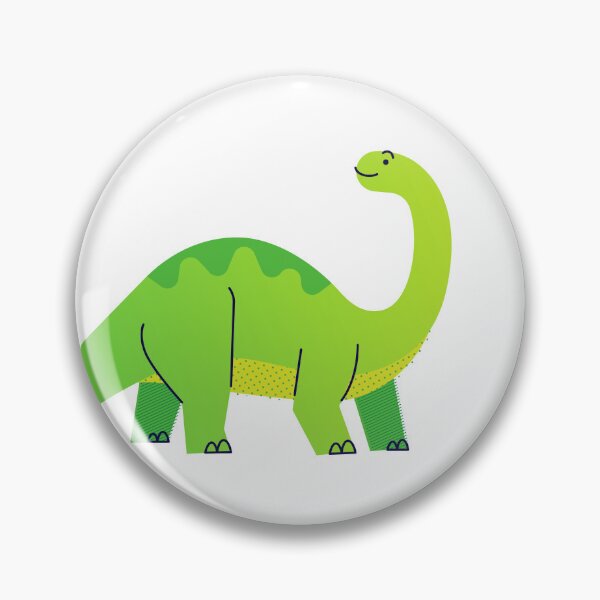 Item preview, Cute Green Brontosaurus Dinosaur designed and sold by berserki_.
