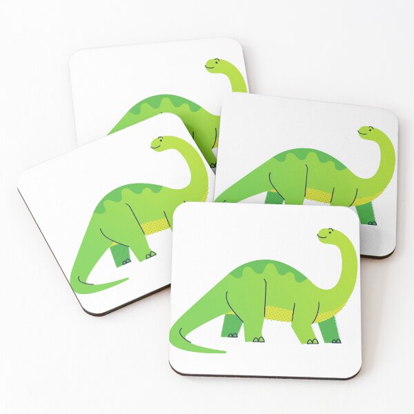 Item preview, Cute Green Brontosaurus Dinosaur designed and sold by berserki_.