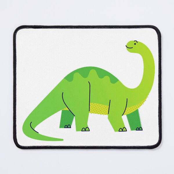 Item preview, Cute Green Brontosaurus Dinosaur designed and sold by berserki_.