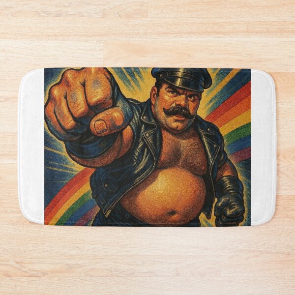 Item preview, Leather Daddy Fisted Glove Gay Pride Graphic Art Design designed and sold by ItsAKinkThing.