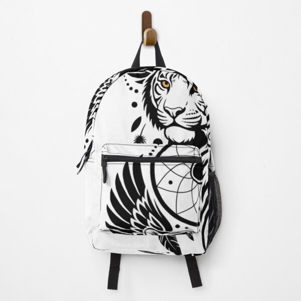 Item preview, Celestial Spirit Tiger – Winged Dreamcatcher Aesthetic designed and sold by Ossvio.
