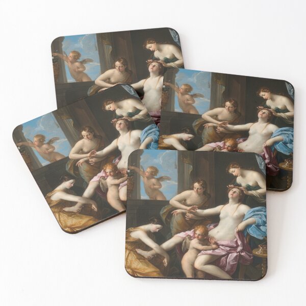 Item preview, The Toilet of Venus Guido Reni Baroque Painting designed and sold by TheSoulOfArt.