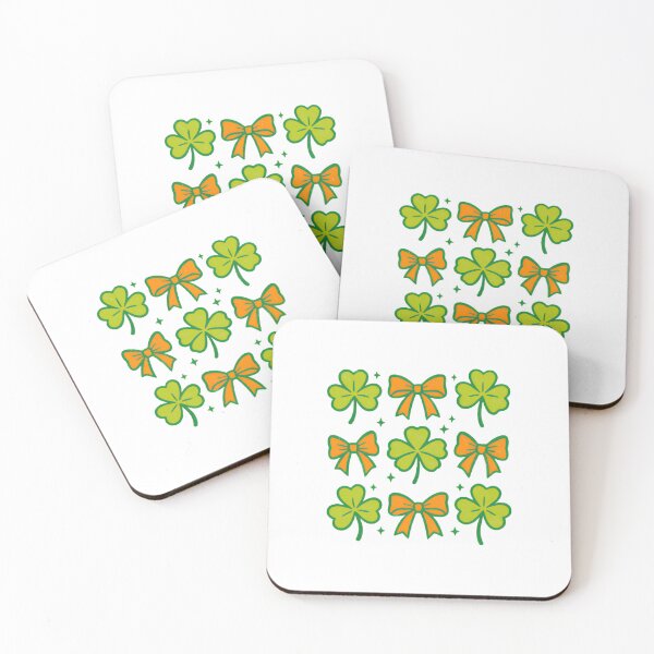 Item preview, St. Patrick’s Day Shamrock and Bows designed and sold by Colorful-Garden.