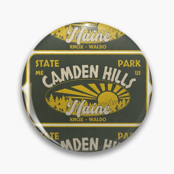 Item preview, Camden Hills State Park, Knox - Waldo, Maine, badge design designed and sold by Wanderful-roads.