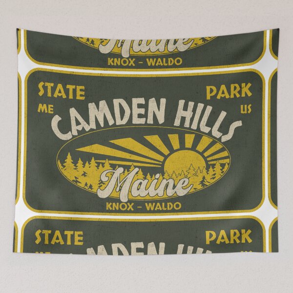 Item preview, Camden Hills State Park, Knox - Waldo, Maine, badge design designed and sold by Wanderful-roads.