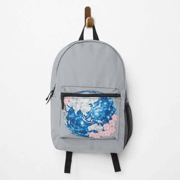 Item preview, Sakura Disco Earth: Japanese Cherry Blossom & Modern Style designed and sold by SakuraMarket26.