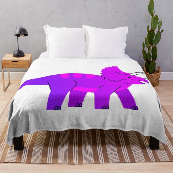 Item preview, Cute Purple Triceratops Dinosaur designed and sold by berserki_.
