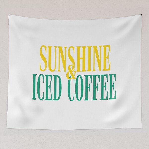 Item preview, Sunshine and Iced Coffee designed and sold by lovalpiof.