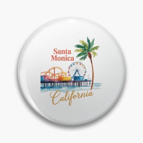 Item preview, Santa Monica Pier California designed and sold by Moon-Ape.