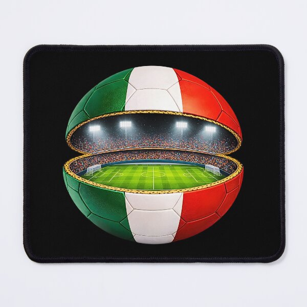Item preview, Italy Football Stadium Ball Design designed and sold by FunToTheFullest.