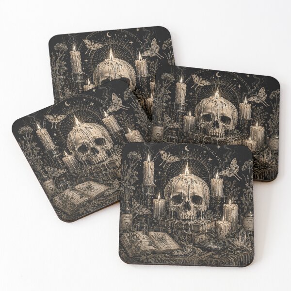 Item preview, Memento Mori Candle Altar designed and sold by halesyeahhh.