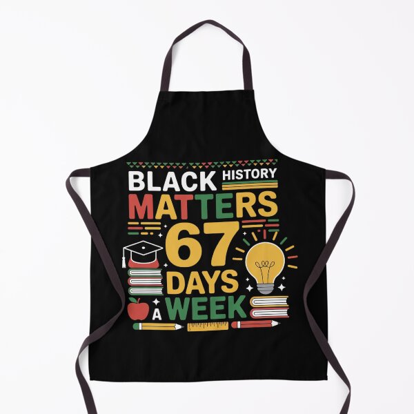 Item preview, Black History Matters 67 Days A Week Pride designed and sold by RonnasJackson.