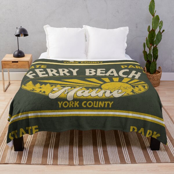 Item preview, Ferry Beach State Park, York County, Maine, badge design designed and sold by Wanderful-roads.