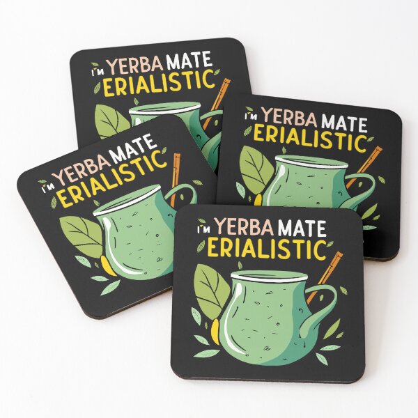 Item preview, I'm Yerba Mate-erialistic Funny Yerba Mate Lover Design designed and sold by CyfroweMysli.